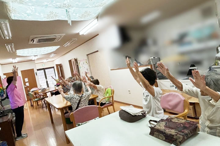 ラジオ体操・口腔体操